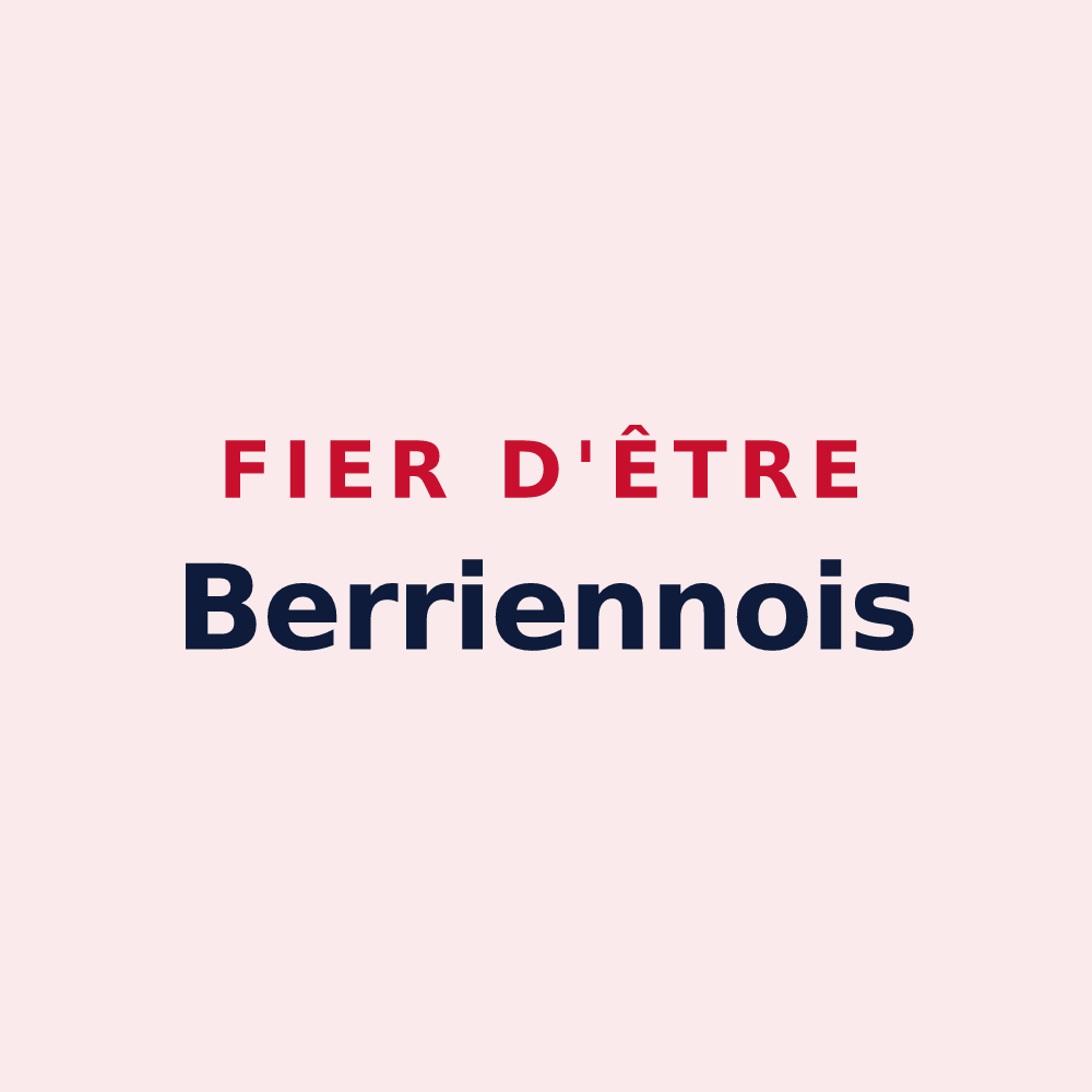 Magnet « Fier d'être Berriennois » — design pour Berrien