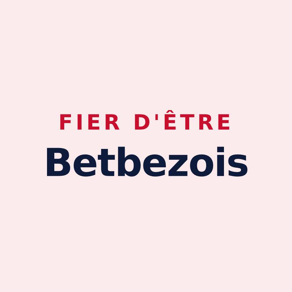 Magnet « Fier d'être Betbezois » — design pour Betbèze