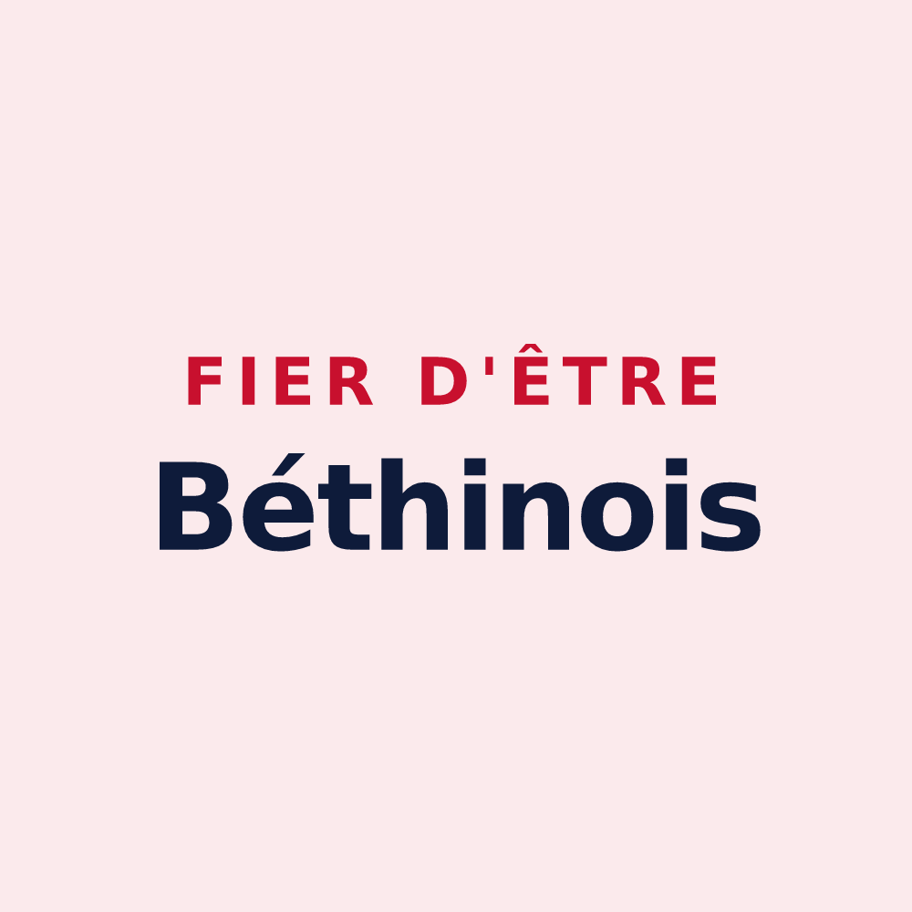 Magnet « Fier d'être Béthinois » — design pour Béthines
