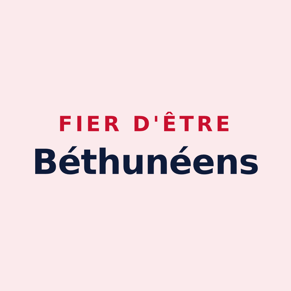 Magnet « Fier d'être Béthunéens » — design pour Béthon