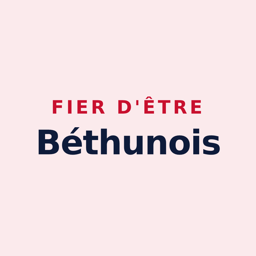Magnet « Fier d'être Béthunois » — design pour Béthune