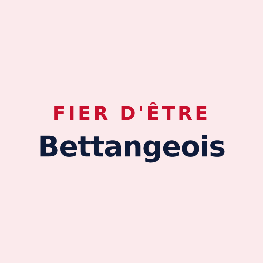 Magnet « Fier d'être Bettangeois » — design pour Bettange