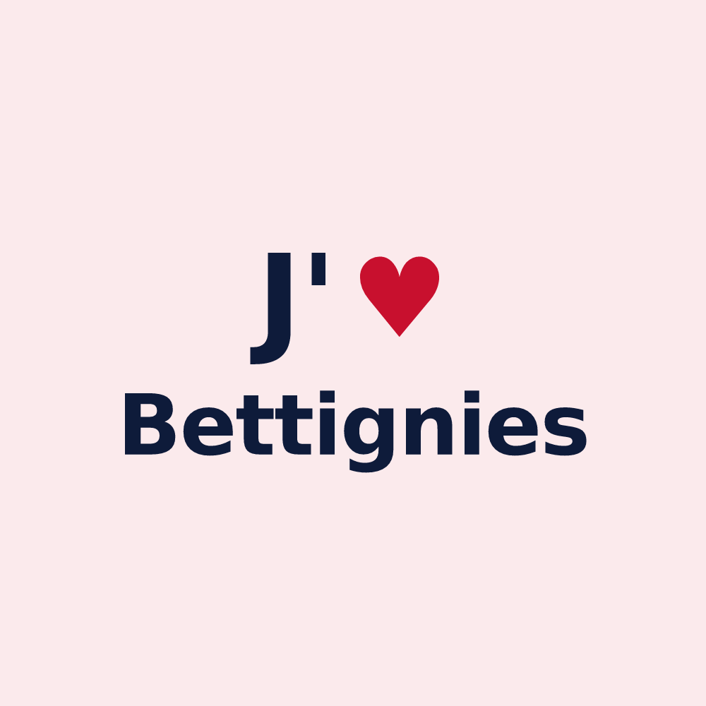 Magnet personnalisé Bettignies — design J'aime Bettignies