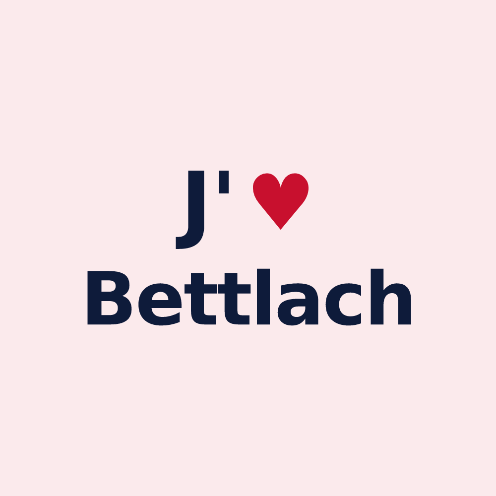 Magnet personnalisé Bettlach — design J'aime Bettlach
