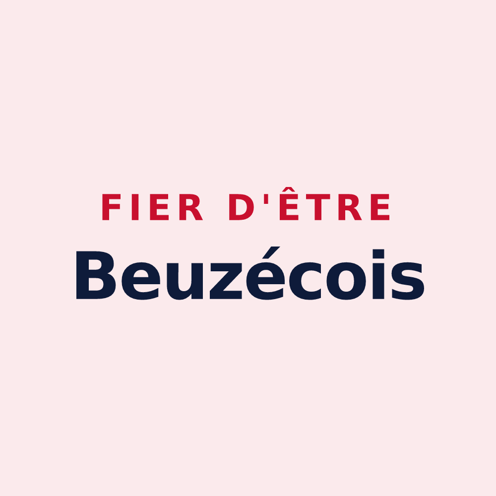 Magnet « Fier d'être Beuzécois » — design pour Beuzec-Cap-Sizun