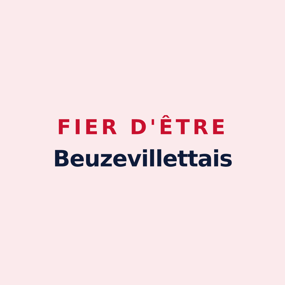 Magnet « Fier d'être Beuzevillettais » — design pour Beuzevillette