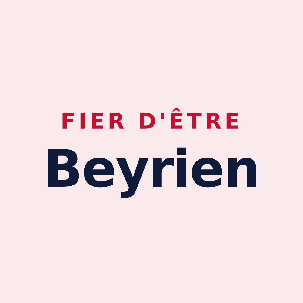 Magnet « Fier d'être Beyrien » — design pour Beyrie-en-Béarn