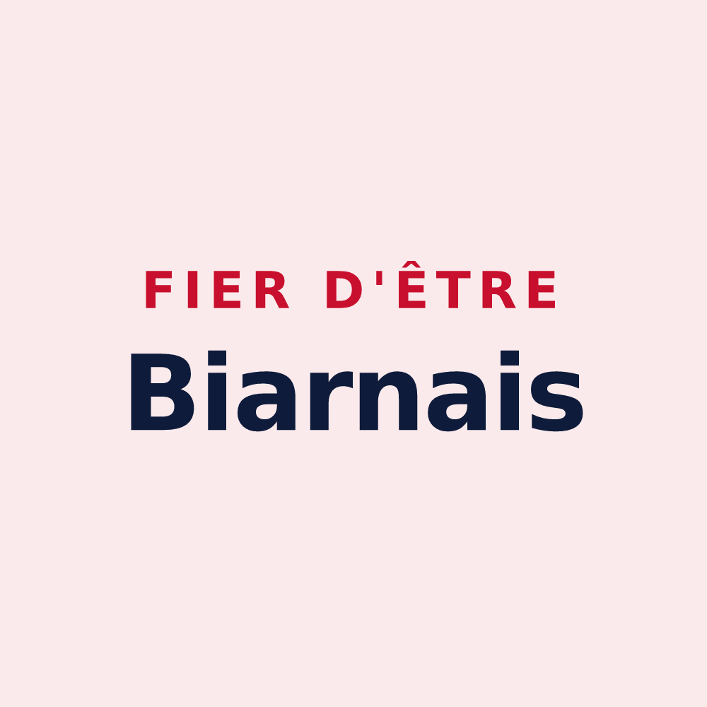 Magnet « Fier d'être Biarnais » — design pour Biarne