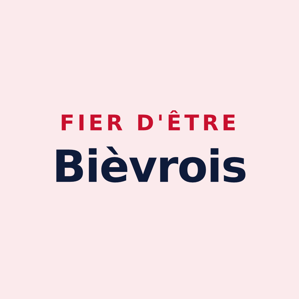 Magnet « Fier d'être Bièvrois » — design pour Bièvres