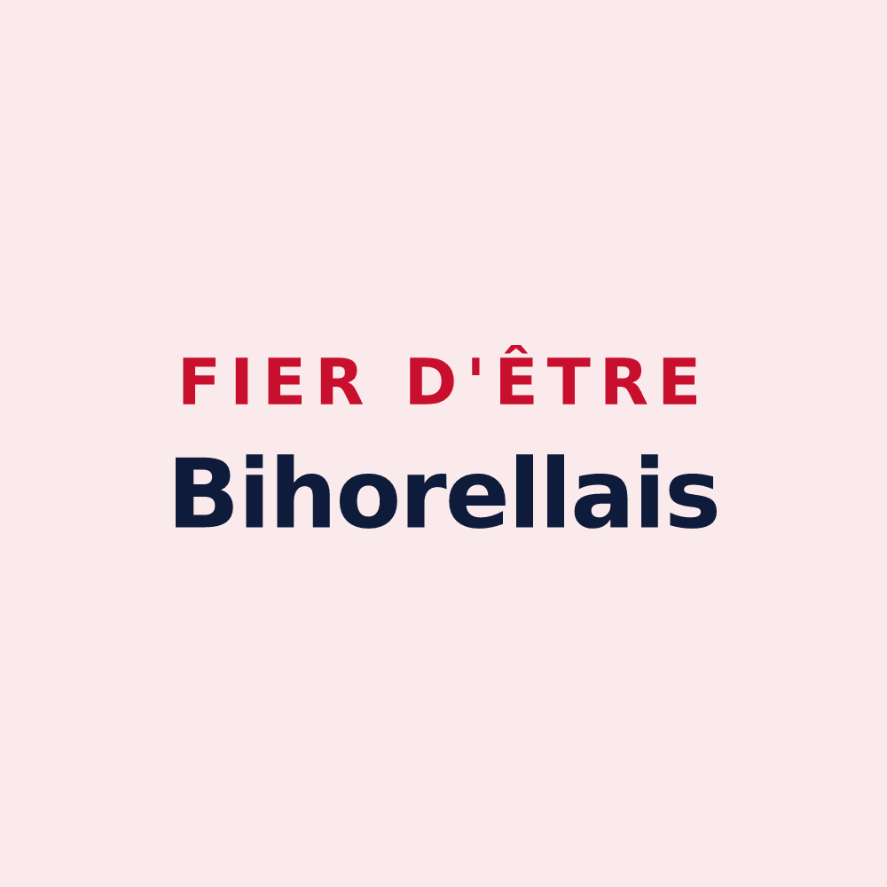 Magnet « Fier d'être Bihorellais » — design pour Bihorel