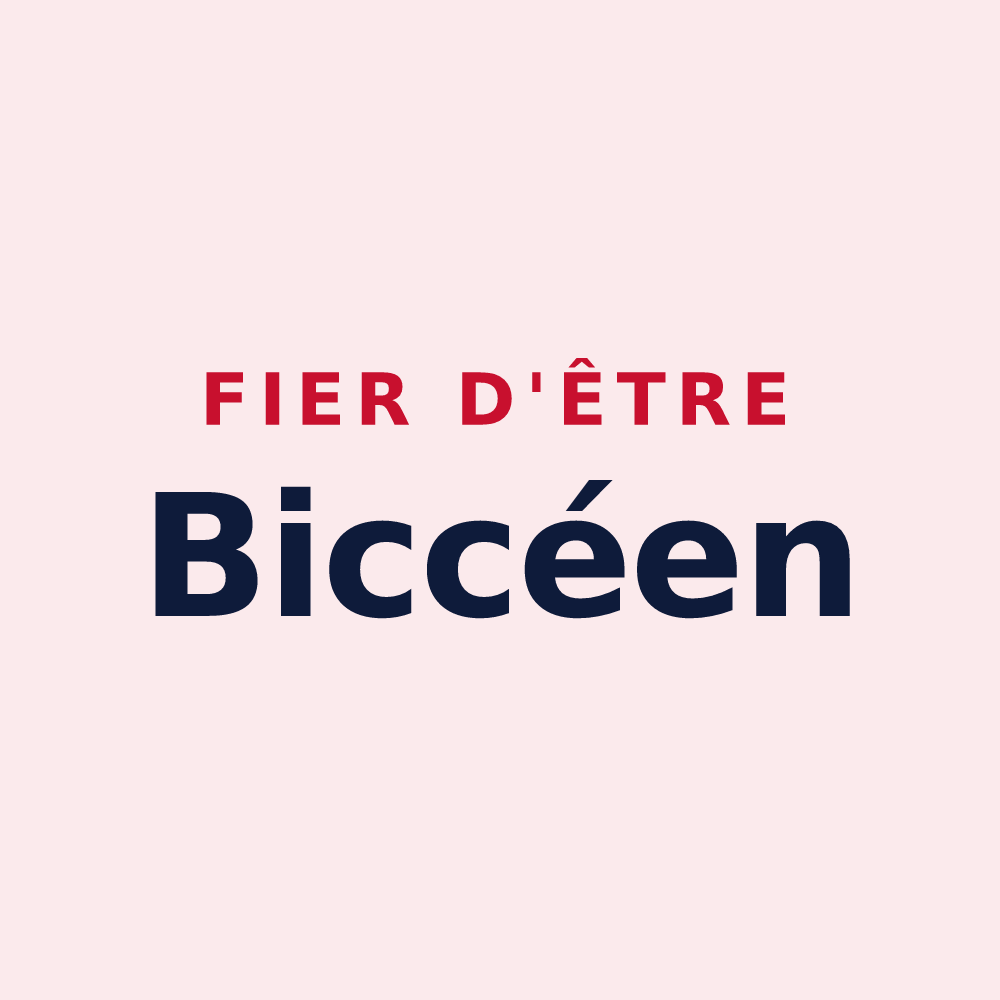 Magnet « Fier d'être Biccéen » — design pour Bissey-la-Côte