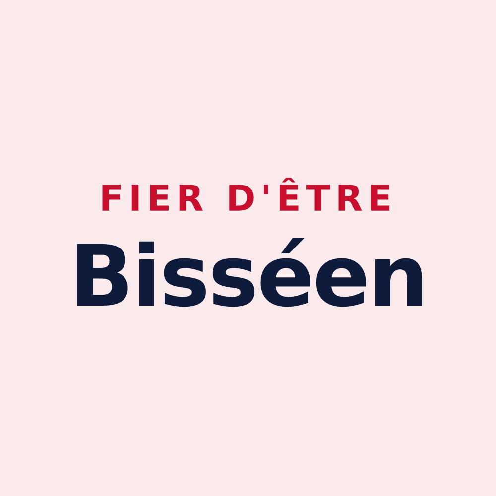 Magnet « Fier d'être Bisséen » — design pour Bissey-la-Pierre