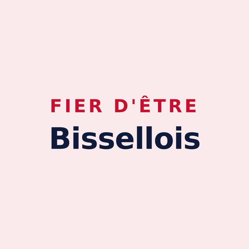 Magnet « Fier d'être Bissellois » — design pour Bissy-sous-Uxelles