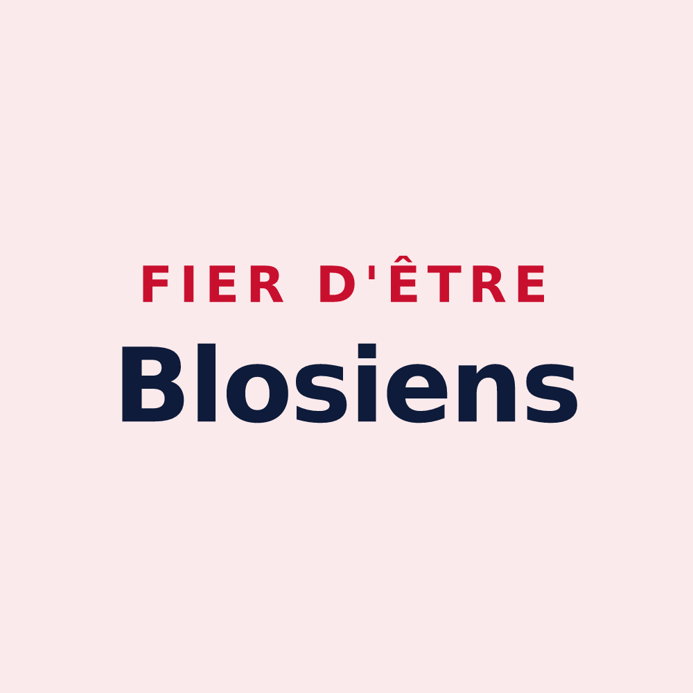 Magnet « Fier d'être Blosiens » — design pour Blou