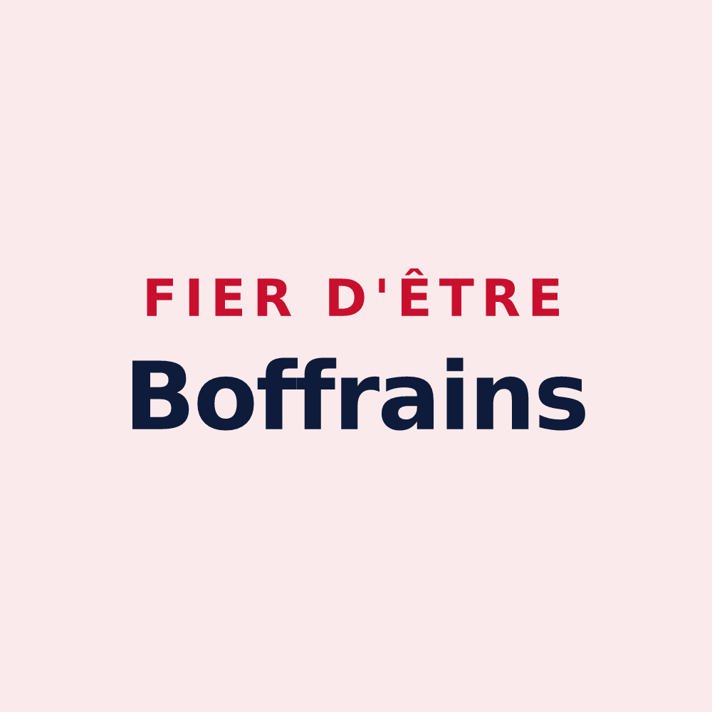 Magnet « Fier d'être Boffrains » — design pour Boffres