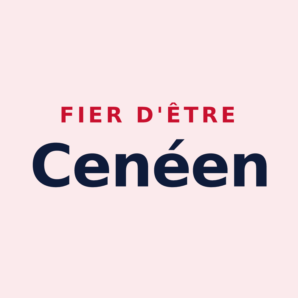 Magnet « Fier d'être Cenéen » — design pour Bois-de-Céné