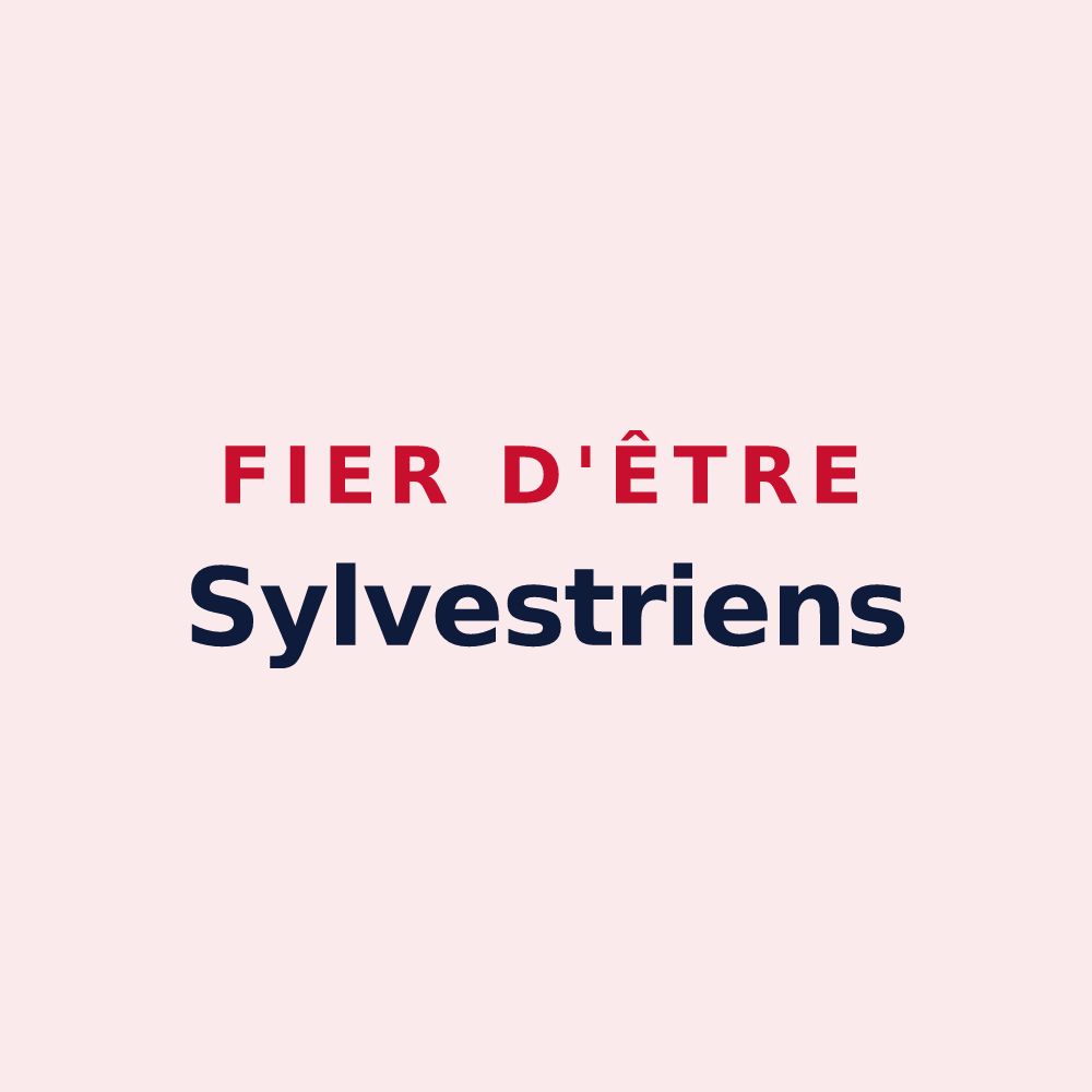 Magnet « Fier d'être Sylvestriens » — design pour Bois-lès-Pargny