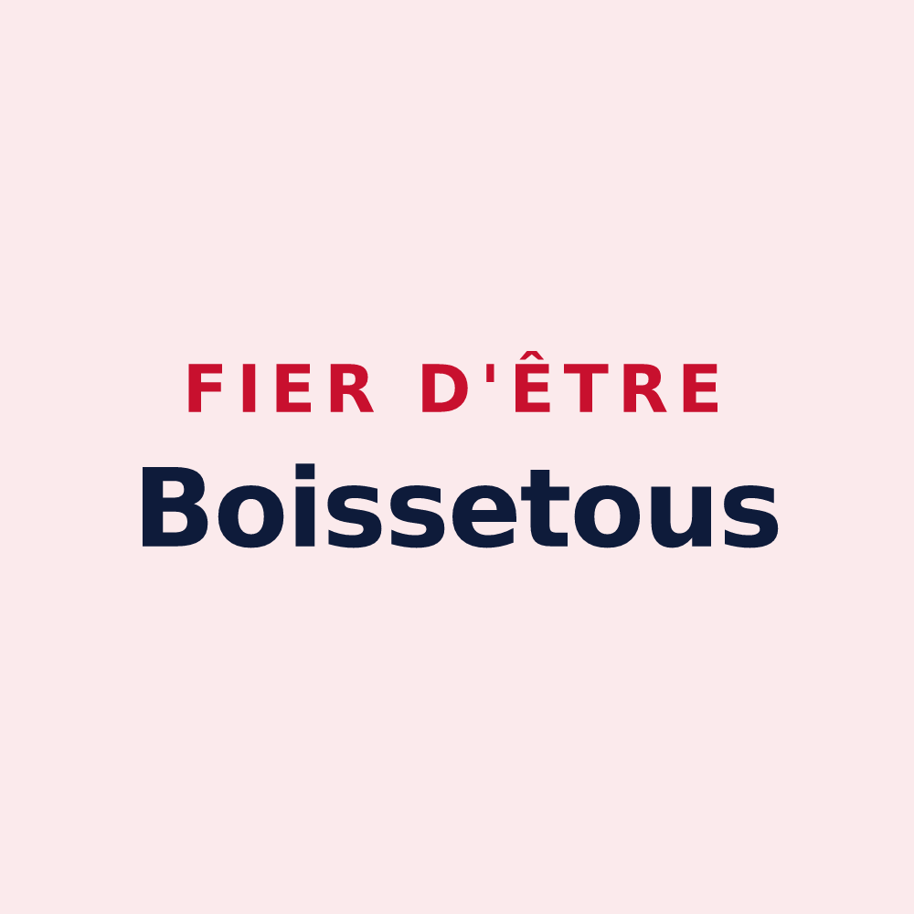 Magnet « Fier d'être Boissetous » — design pour Boisset