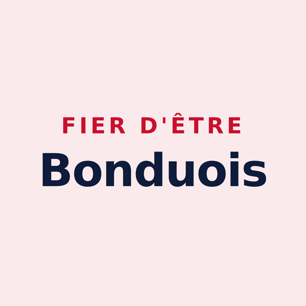Magnet « Fier d'être Bonduois » — design pour Bondues