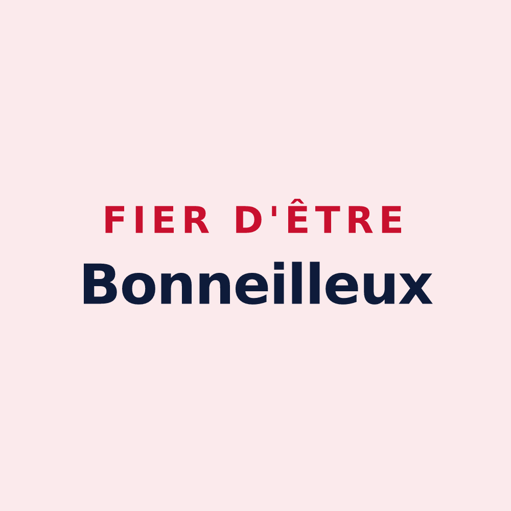 Magnet « Fier d'être Bonneilleux » — design pour Bonneuil-en-France