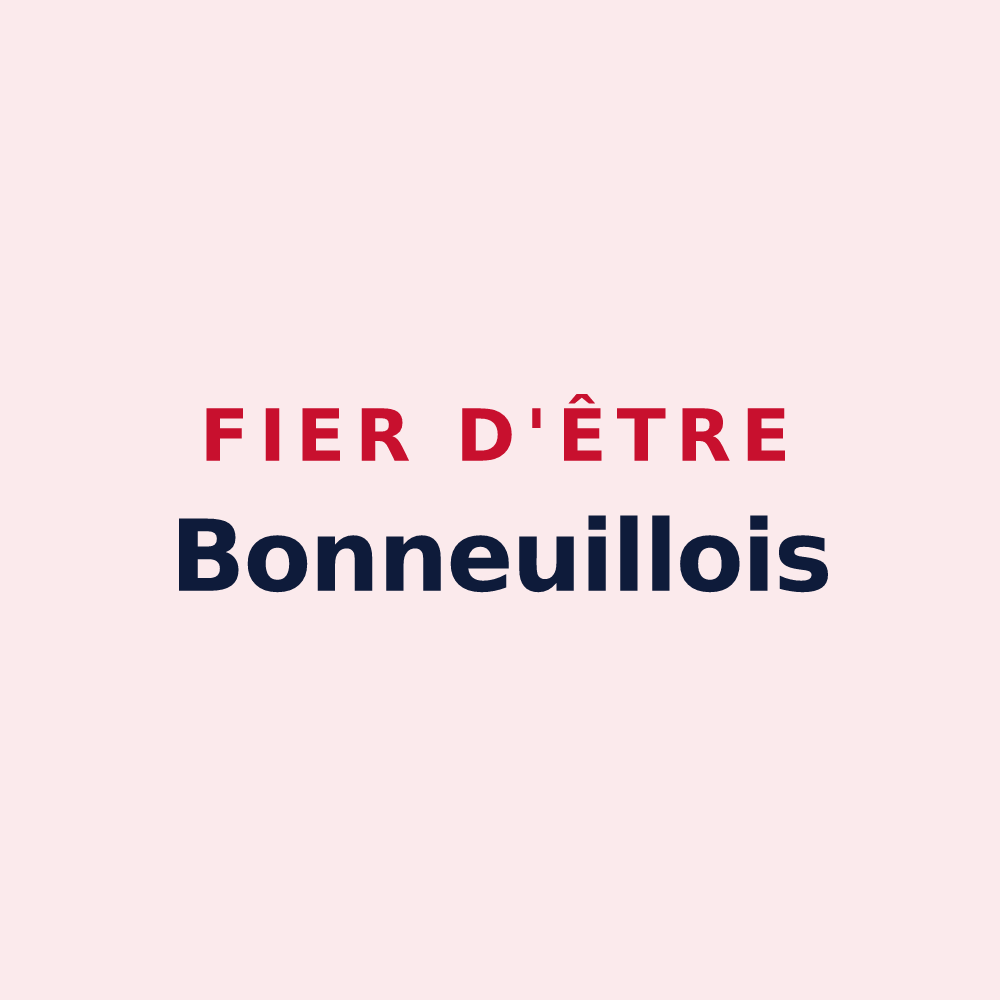 Magnet « Fier d'être Bonneuillois » — design pour Bonneuil-en-Valois