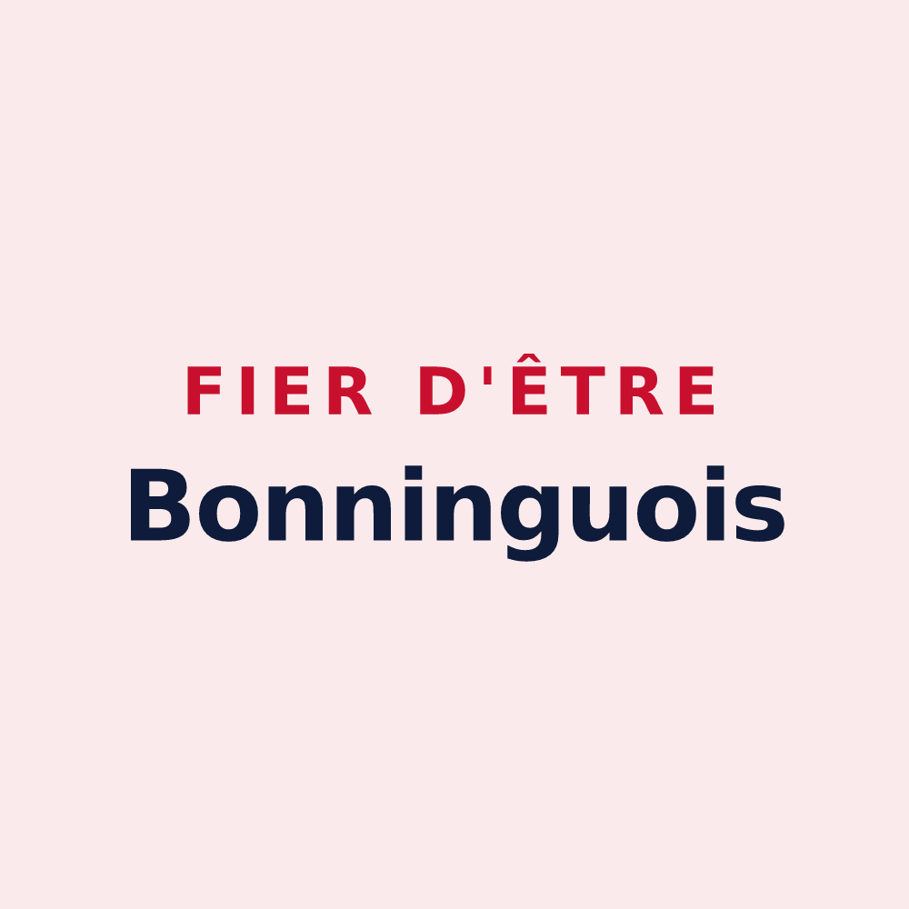 Magnet « Fier d'être Bonninguois » — design pour Bonningues-lès-Ardres