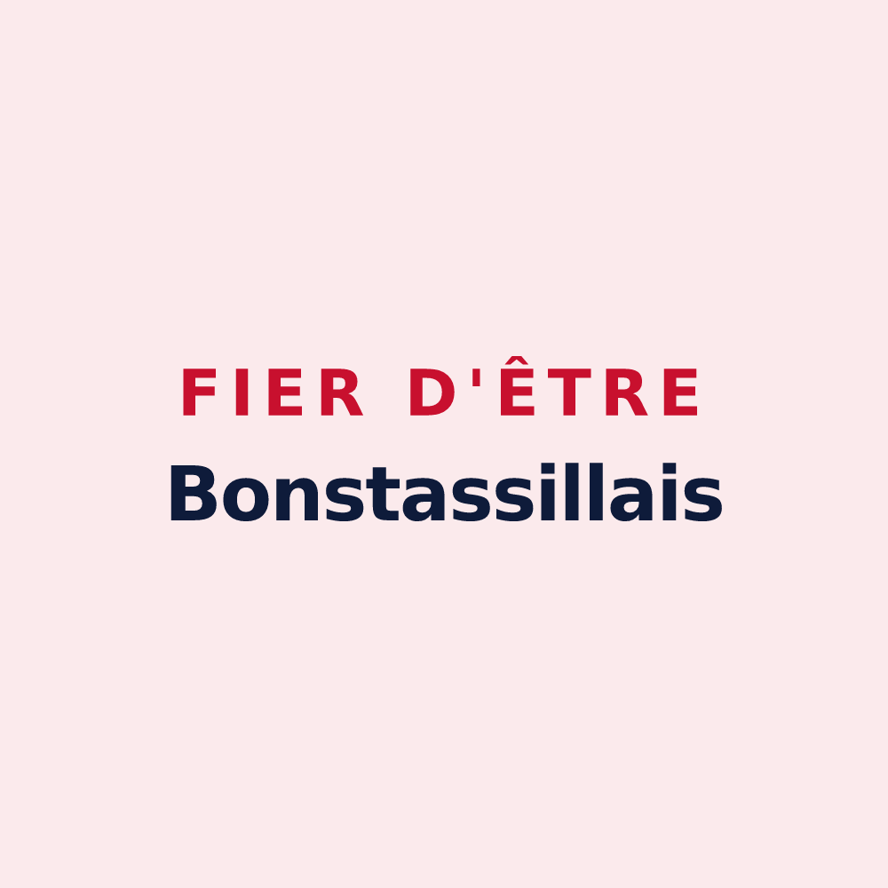 Magnet « Fier d'être Bonstassillais » — design pour Bons-Tassilly