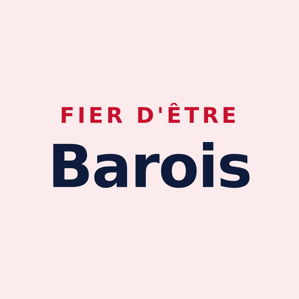 Magnet « Fier d'être Barois » — design pour Bor-et-Bar