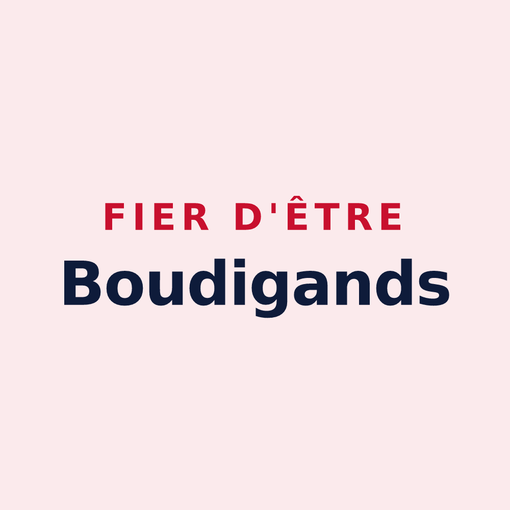 Magnet « Fier d'être Boudigands » — design pour Boudes
