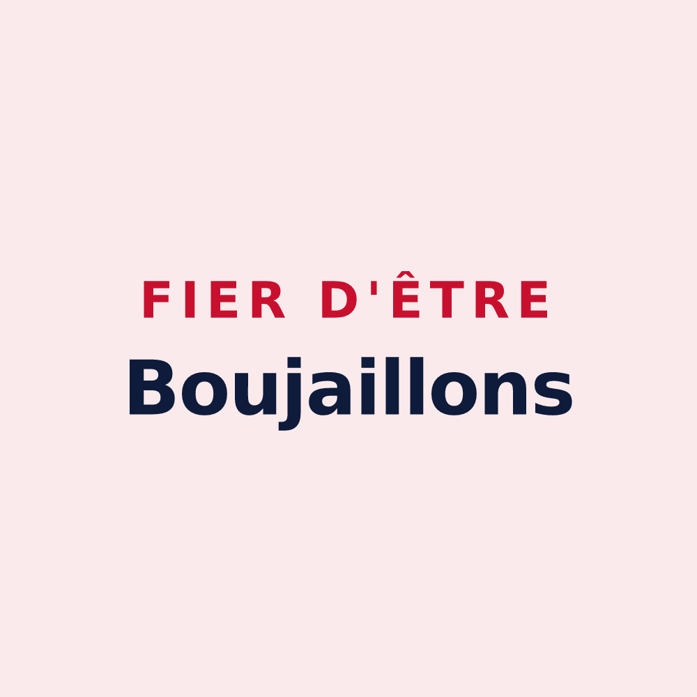 Magnet « Fier d'être Boujaillons » — design pour Boujailles