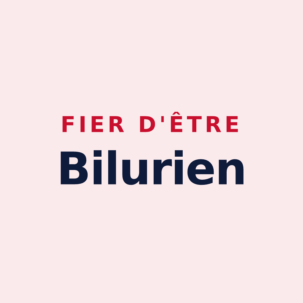 Magnet « Fier d'être Bilurien » — design pour Bouloire