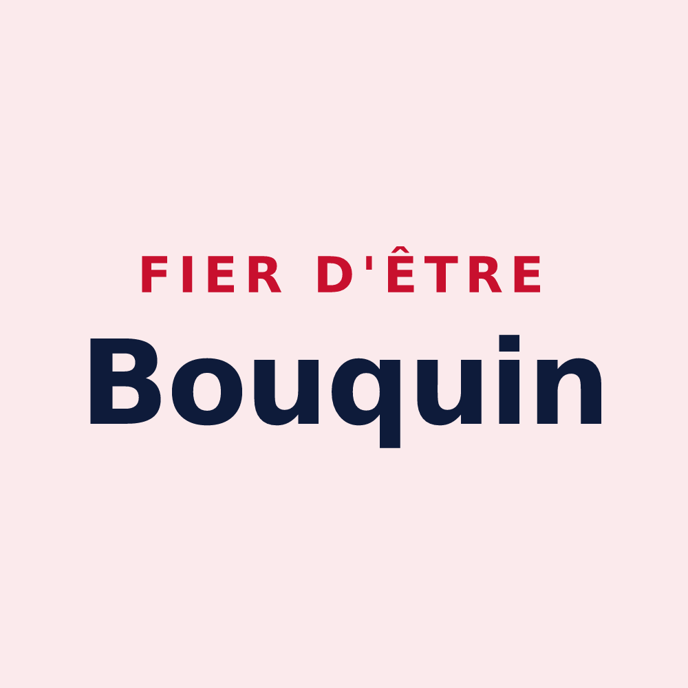 Magnet « Fier d'être Bouquin » — design pour Boult-sur-Suippe
