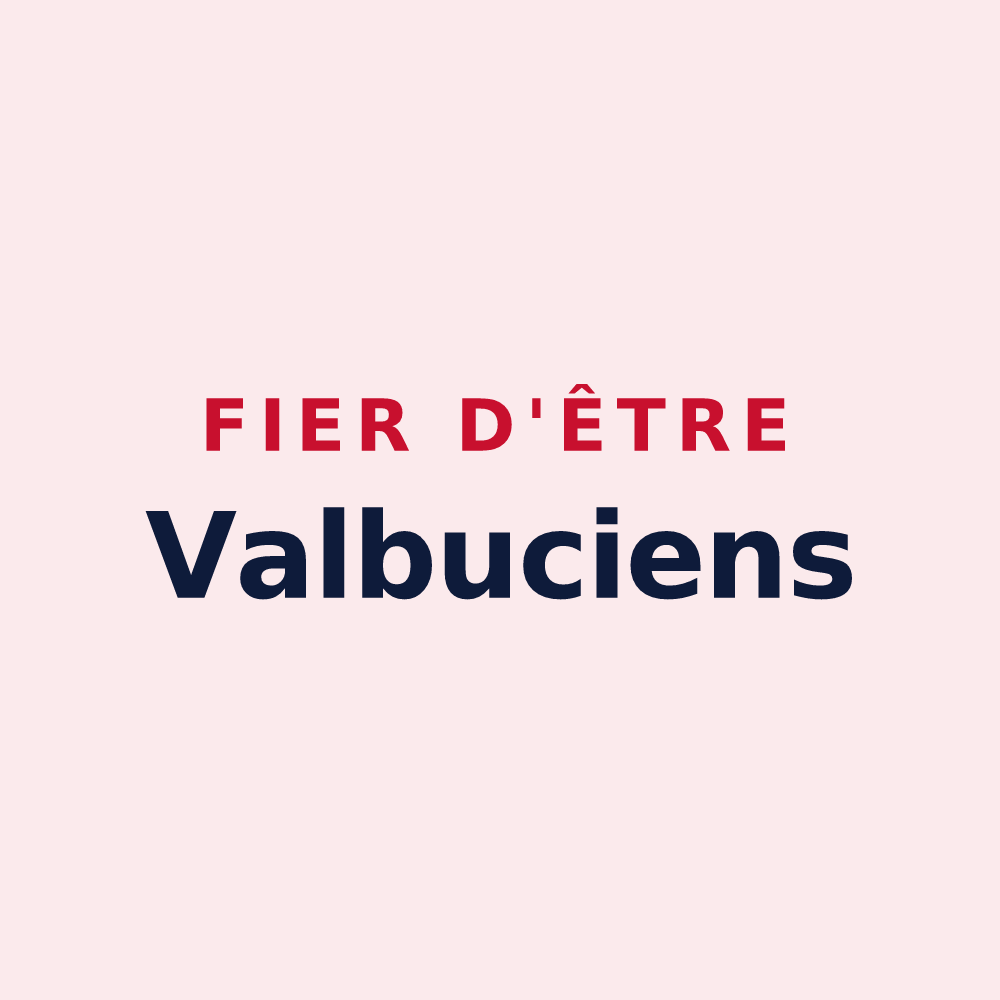 Magnet « Fier d'être Valbuciens » — design pour Bouqueval