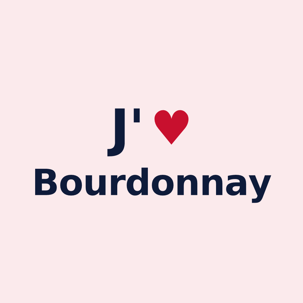 Magnet personnalisé Bourdonnay — design J'aime Bourdonnay