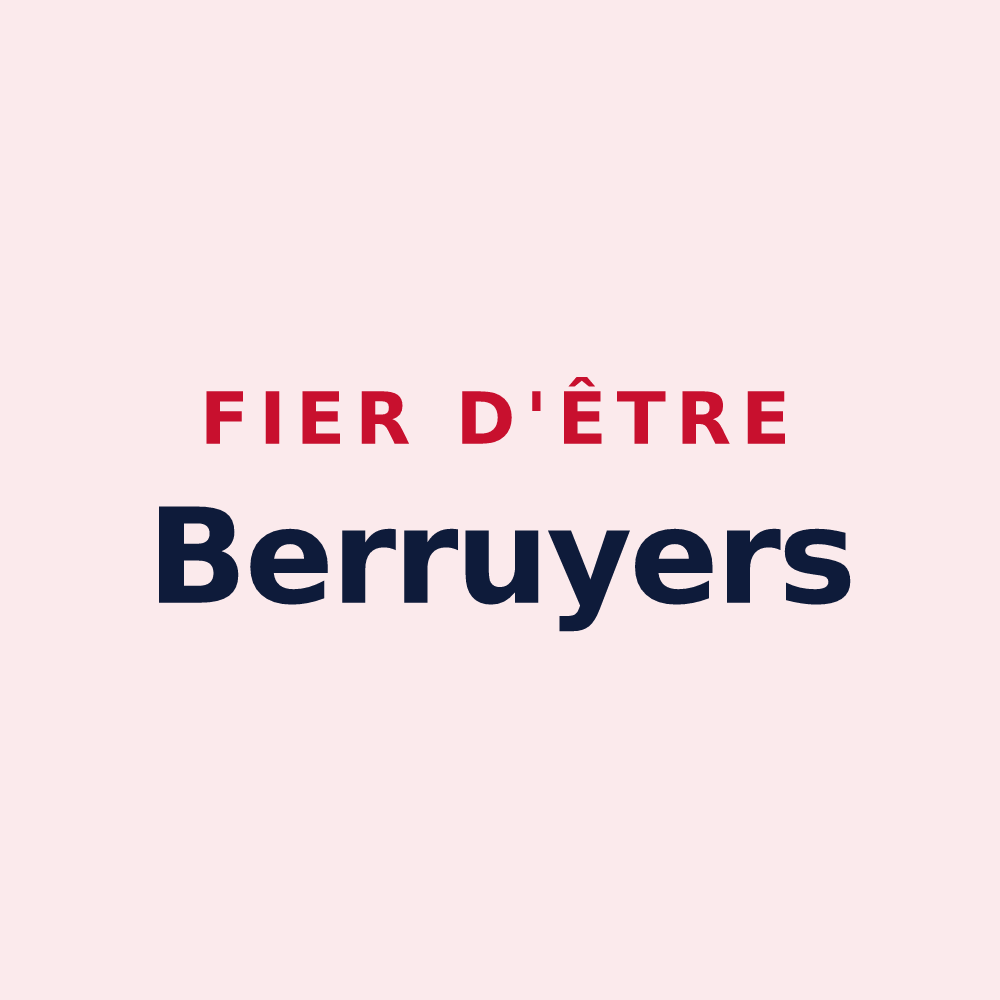 Magnet « Fier d'être Berruyers » — design pour Bourges