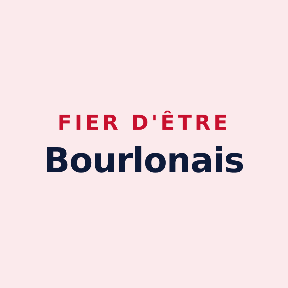 Magnet « Fier d'être Bourlonais » — design pour Bourlon