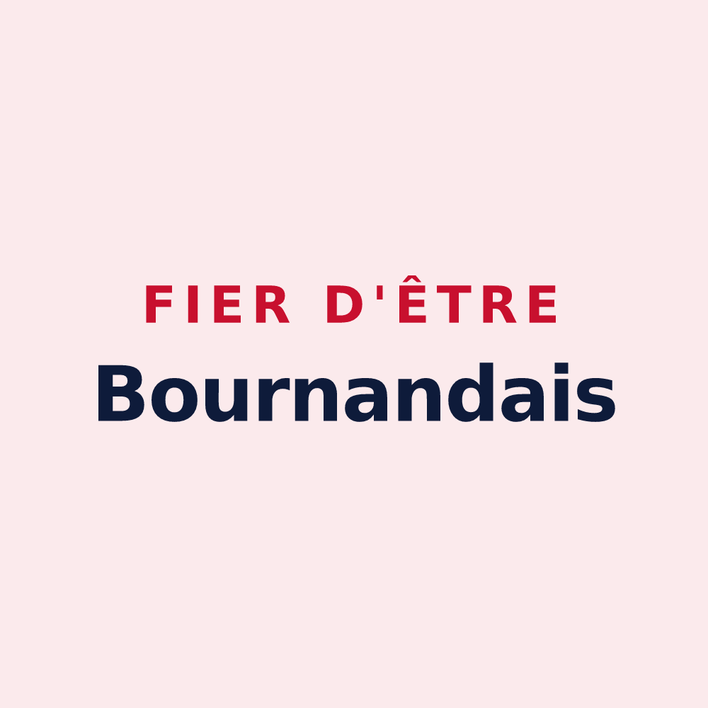 Magnet « Fier d'être Bournandais » — design pour Bournand