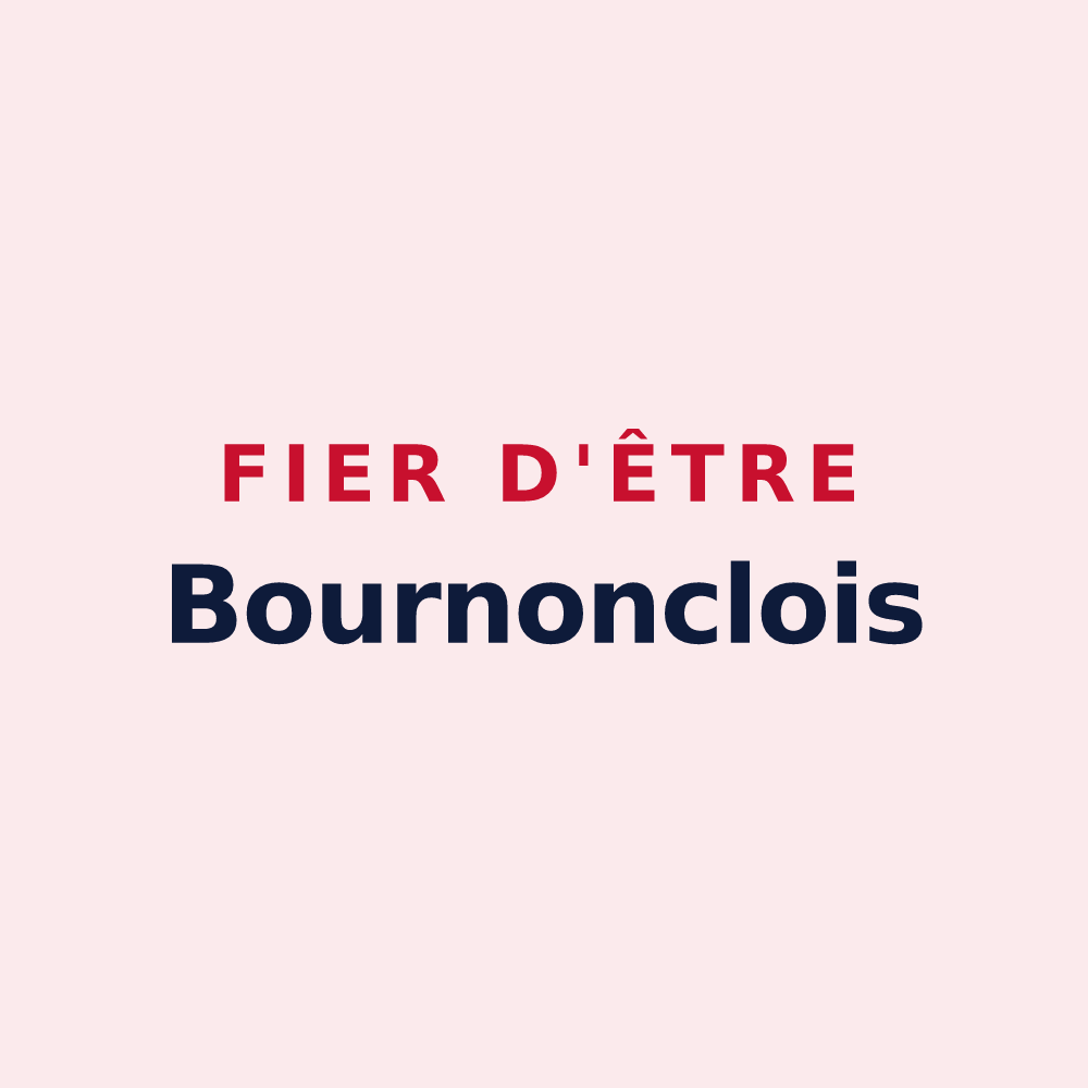 Magnet « Fier d'être Bournonclois » — design pour Bournoncle-Saint-Pierre