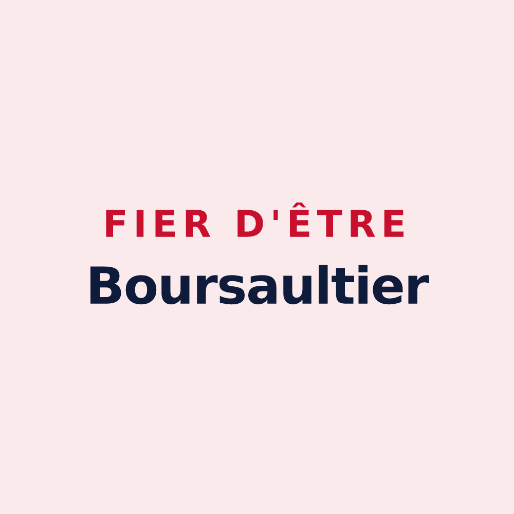 Magnet « Fier d'être Boursaultier » — design pour Boursault