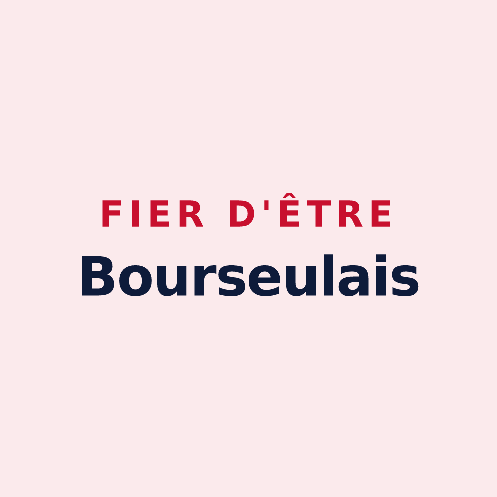 Magnet « Fier d'être Bourseulais » — design pour Bourseul