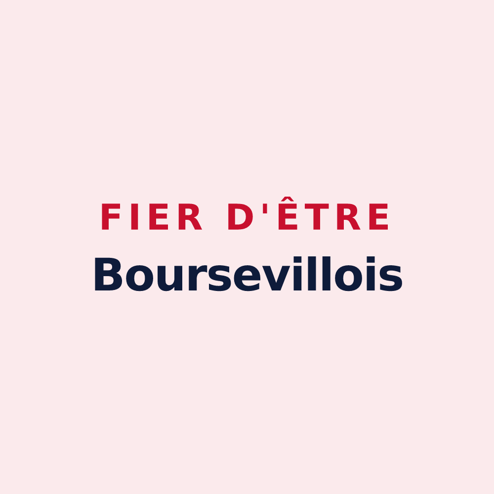 Magnet « Fier d'être Boursevillois » — design pour Bourseville