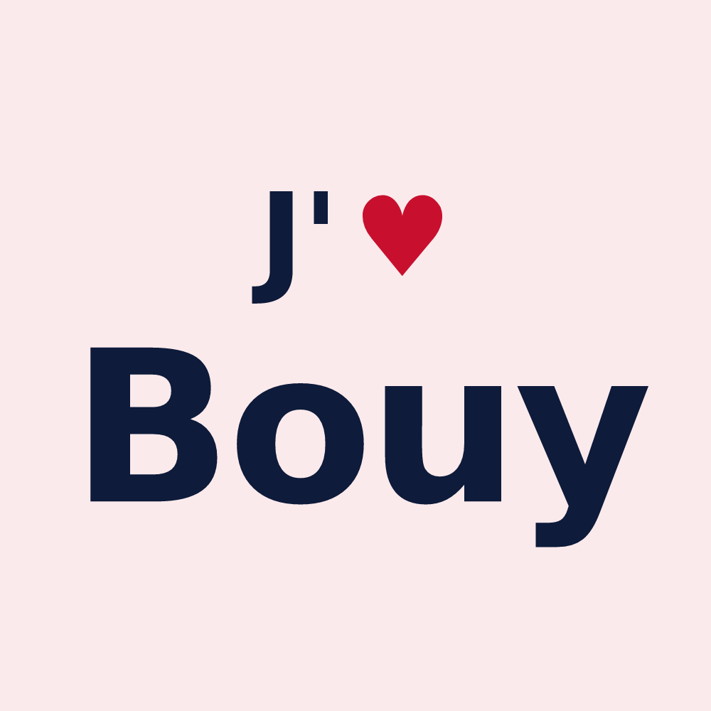 Magnet personnalisé Bouy — design J'aime Bouy