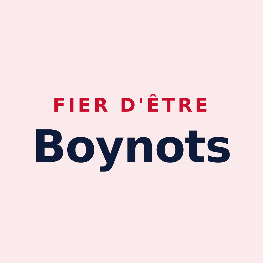 Magnet « Fier d'être Boynots » — design pour Boynes