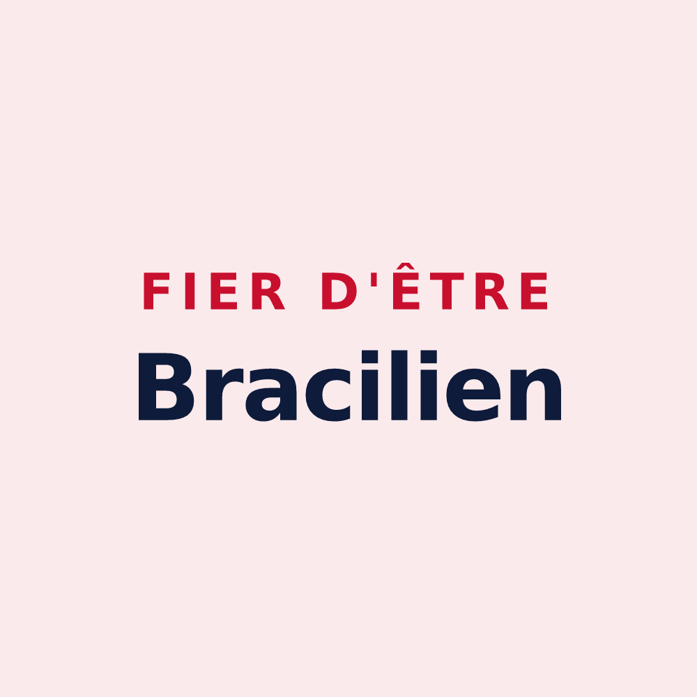 Magnet « Fier d'être Bracilien » — design pour Bracieux
