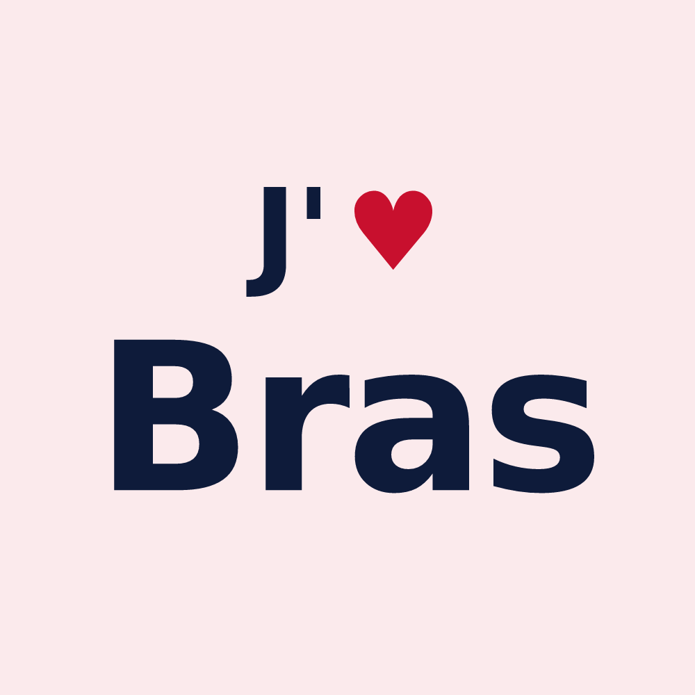 Magnet personnalisé Bras — design J'aime Bras