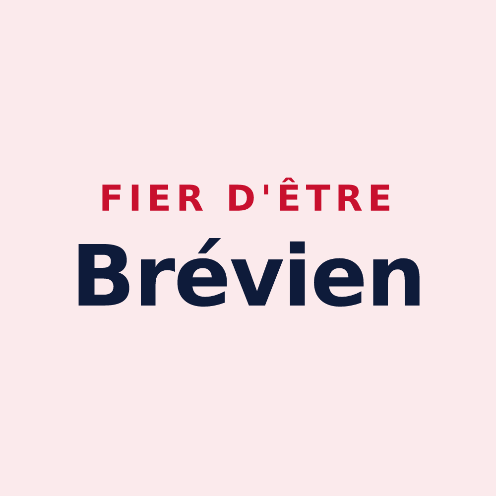Magnet « Fier d'être Brévien » — design pour Brémur-et-Vaurois