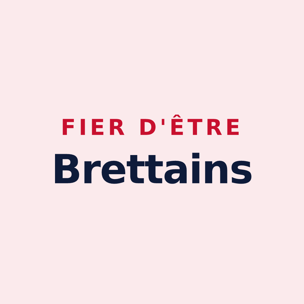 Magnet « Fier d'être Brettains » — design pour Bretagne