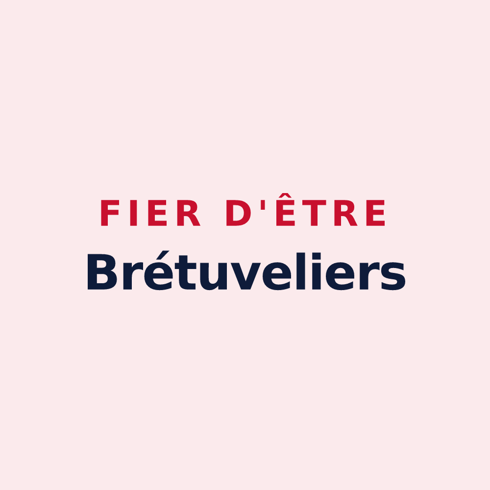 Magnet « Fier d'être Brétuveliers » — design pour Breuil-le-Vert