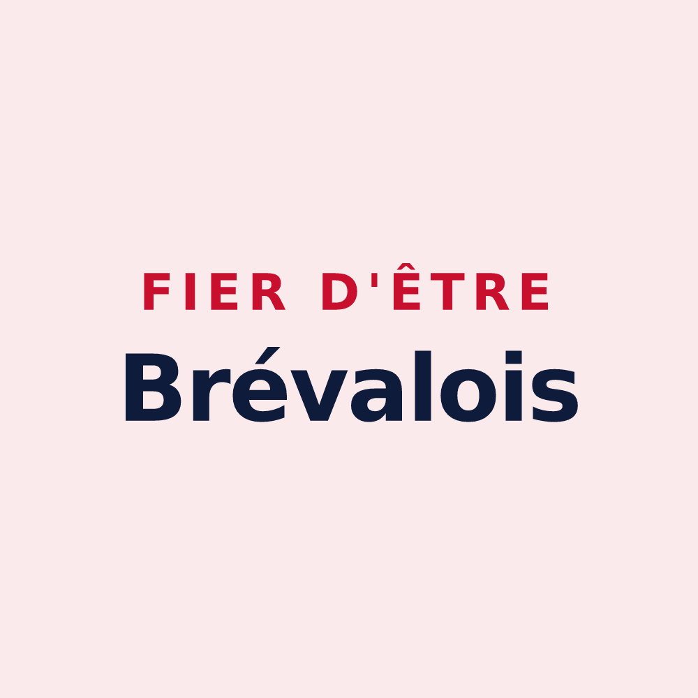Magnet « Fier d'être Brévalois » — design pour Bréval