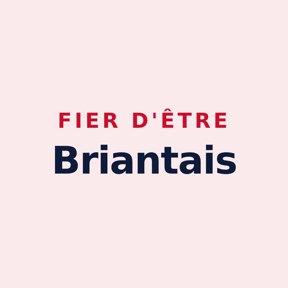 Magnet « Fier d'être Briantais » — design pour Briantes